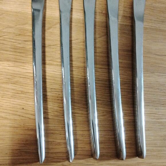 5 WMF Cromargan Nordic 9 3/4" Dinner Knives Knife Stainless Steel - Picture 6 of 6